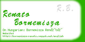 renato bornemisza business card